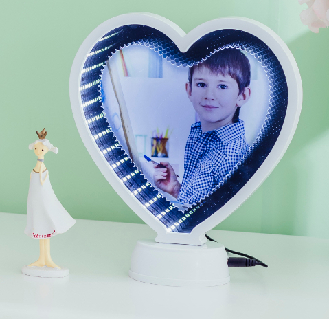 Glass Creative Decoration Photo Home Decorative Gift Crafts Magic Mirror Photo Frame