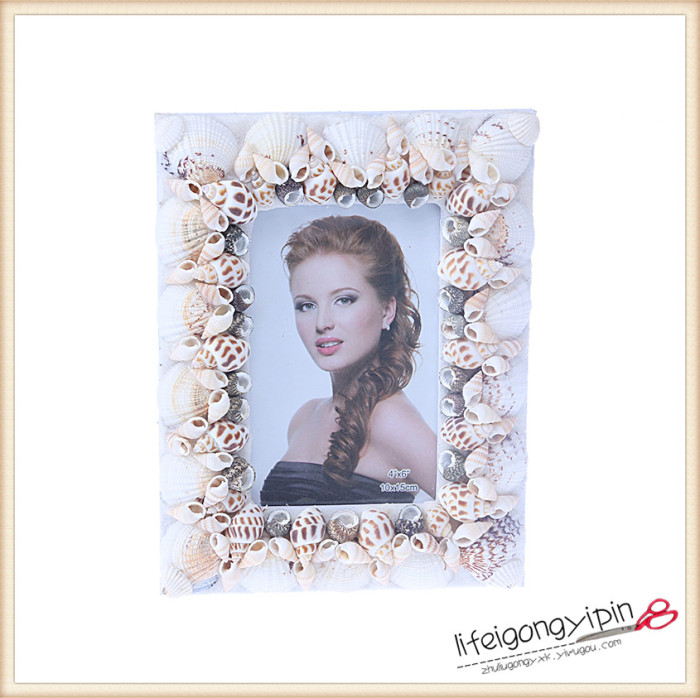 6 inch shell photo frame photo frame aesthetic creative holiday gift table