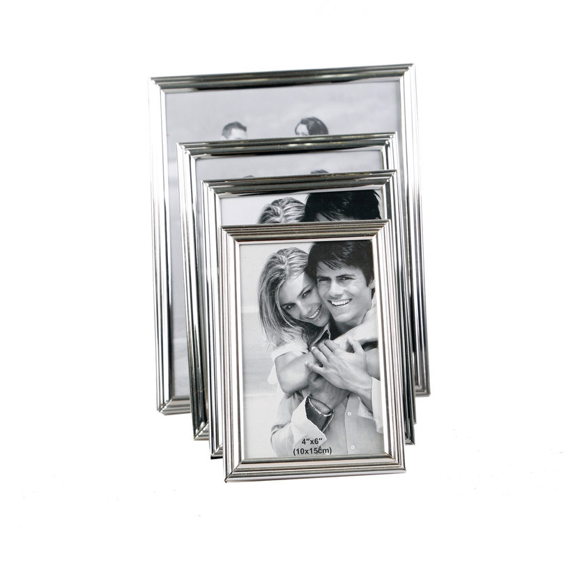 Three Stripes Iron Plating Creative Decoration Photo Home Decorative Gift Living Room Bedroom Crafts Metal Photo Frame