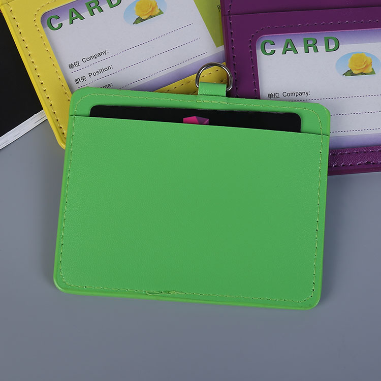 Id card badge Id card holder card case PU imitation leather