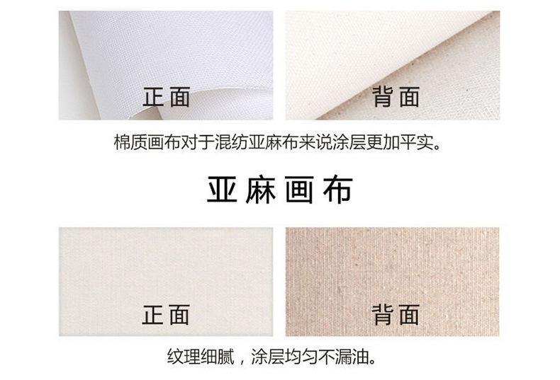 [Canvas Frame] Canvas Frame for Art Students Drawing Board Cotton Linen Acrylic DIY Photo Frame Shaped Canvas Frame