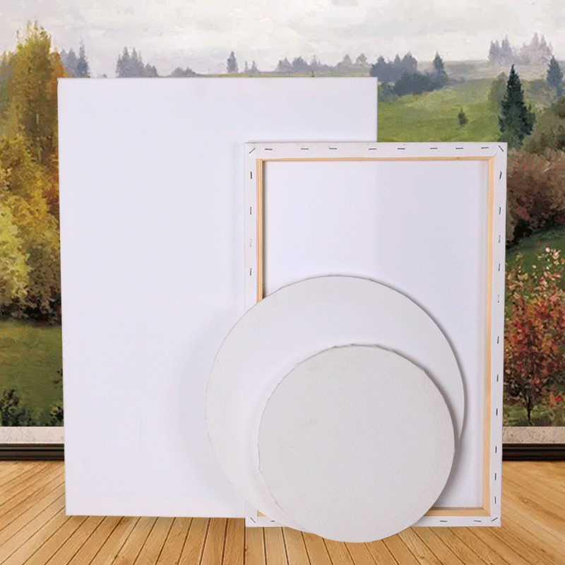 [Canvas Frame] Canvas Frame for Art Students Drawing Board Cotton Linen Acrylic DIY Photo Frame Shaped Canvas Frame