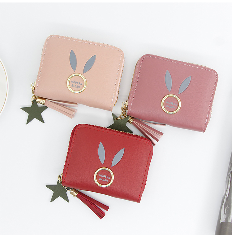 New Fashion Women's Zipper Short Clutch Dark Cell Card Position Personal Coin Purse Women's Wallet Card Holder Card Case New Fashion Women's Zipper Short Clutch Dark Cell Card Position Personal Coin Purse Women's Wallet Card Holder Card Case