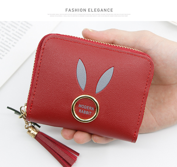 New Fashion Women's Zipper Short Clutch Dark Cell Card Position Personal Coin Purse Women's Wallet Card Holder Card Case New Fashion Women's Zipper Short Clutch Dark Cell Card Position Personal Coin Purse Women's Wallet Card Holder Card Case