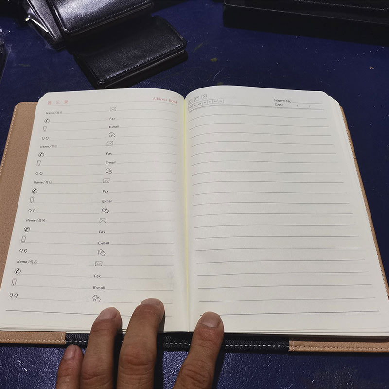 Notepad Set Business Card Case Gift Leather Pen Enterprise Company Activity Gift Notebook Gift Set