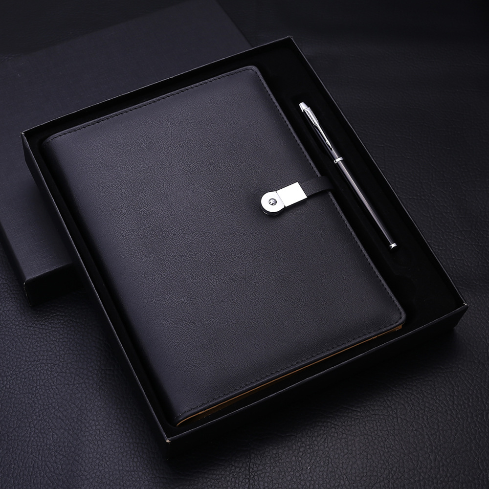Notepad Set Business Card Case Gift Leather Pen Enterprise Company Activity Gift Notebook Gift Set