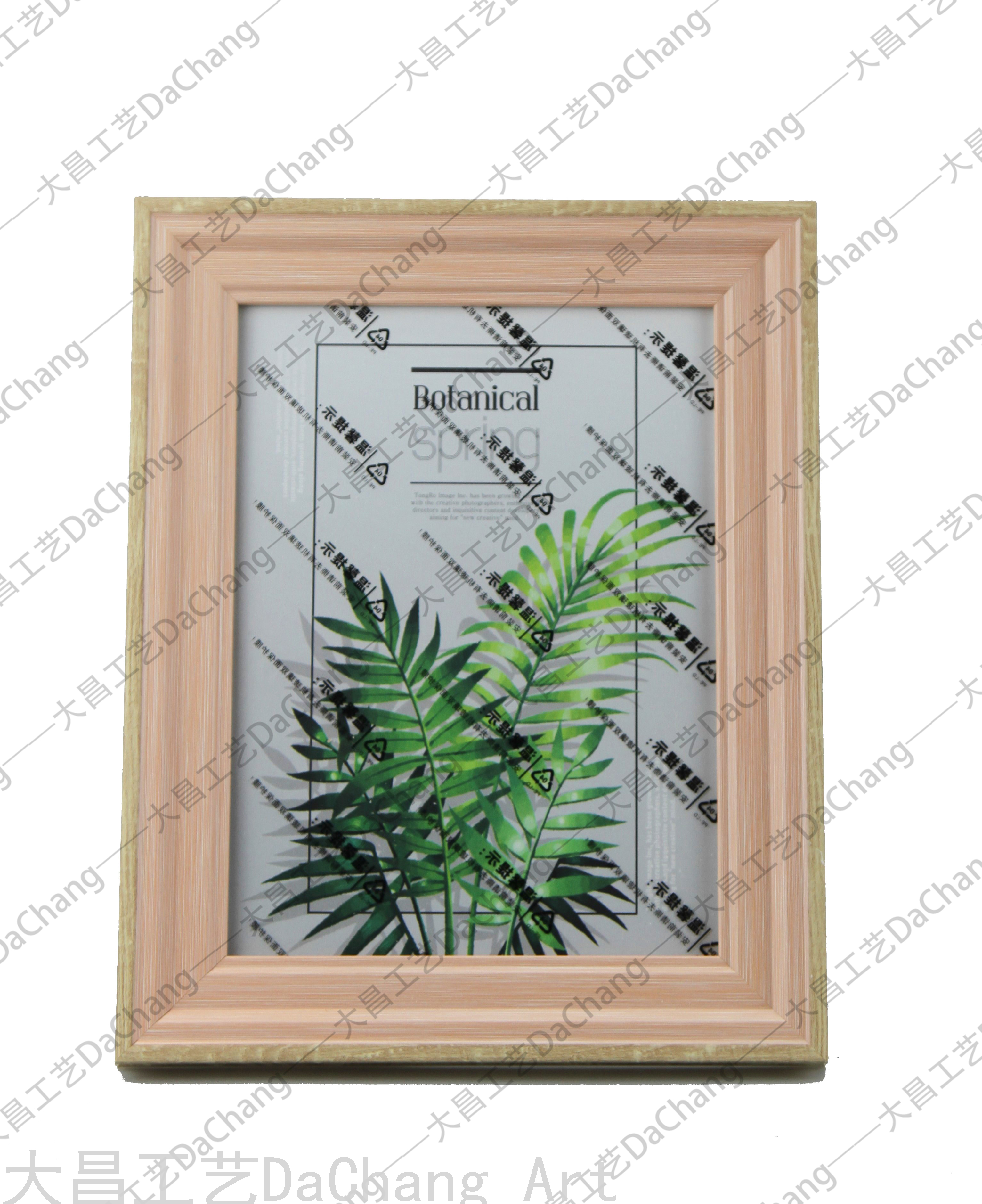 Simple Small Photo Frame Classic Popular European and American Middle East Hot Selling Ins Decoration 6-Inch A4 Photo Album Frame Pattern Glass Photo Frame