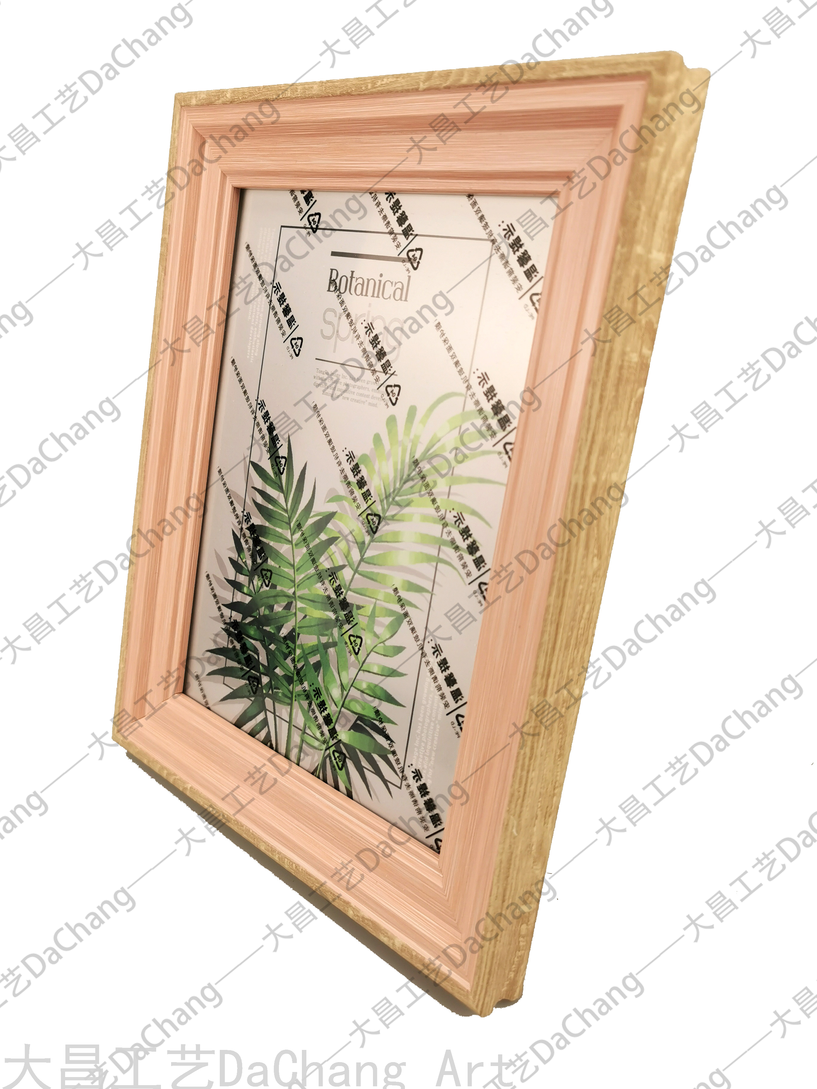 Simple Small Photo Frame Classic Popular European and American Middle East Hot Selling Ins Decoration 6-Inch A4 Photo Album Frame Pattern Glass Photo Frame