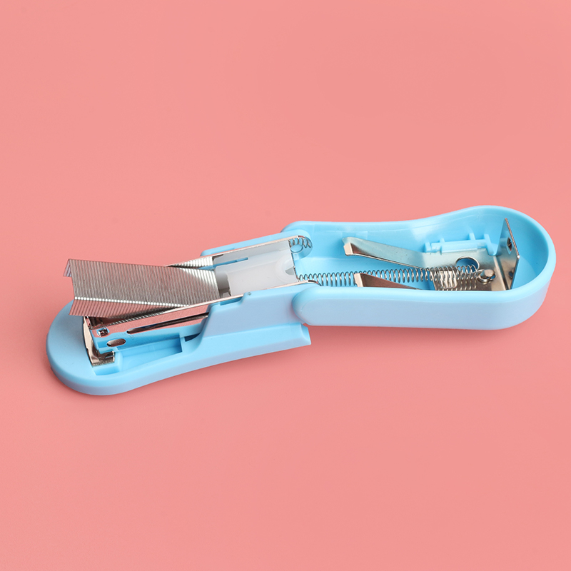Stapler Kit Creative Stationery Cartoon Mini Cute Student Office Supplies Stapler Kit Wholesale