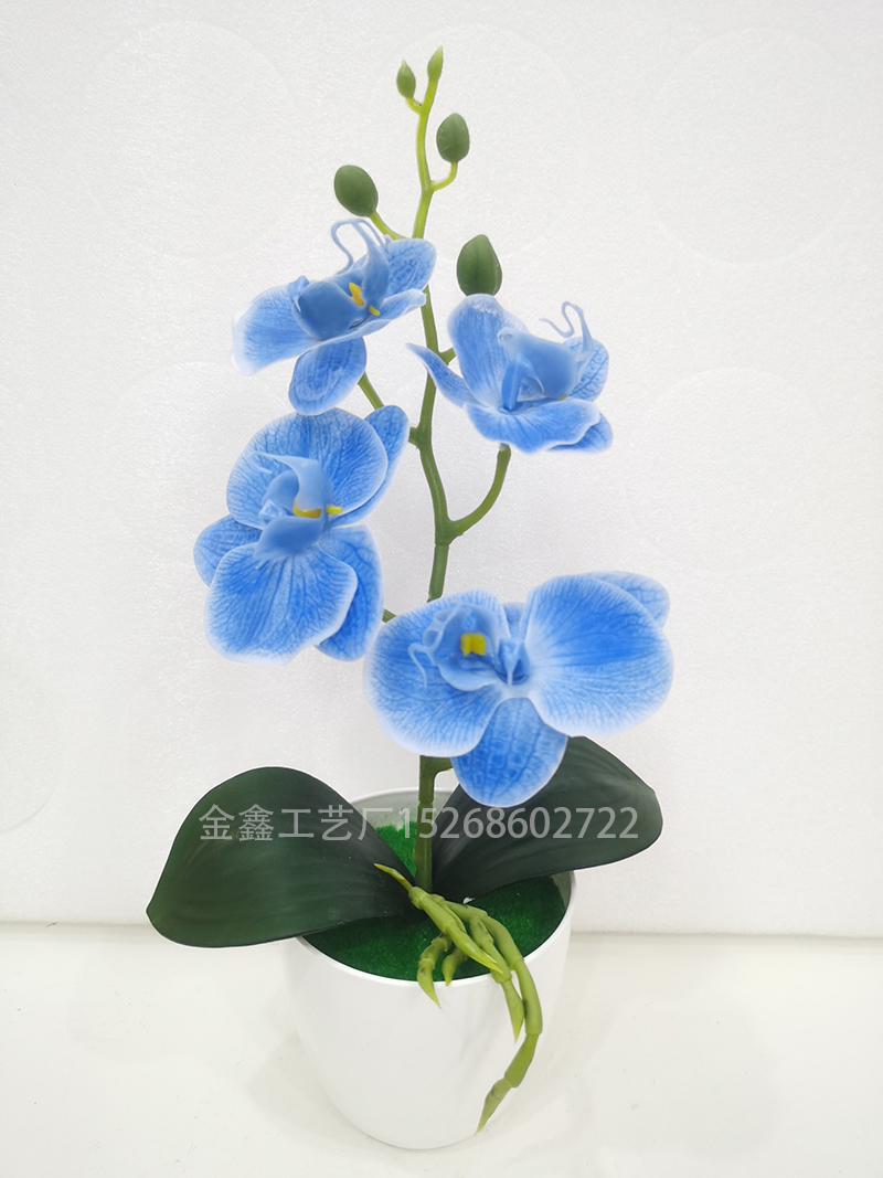 3D Real Touch Home Decor Flore Artificial Butterfly Orchid Flowers For Home Wedding DIY Decoration Fake Moth Flor Orchid 3D Real Touch Home Decor Flore Artificial Butterfly Orchid Flowers For Home Wedding DIY Decoration Fake Moth Flor Orchid
