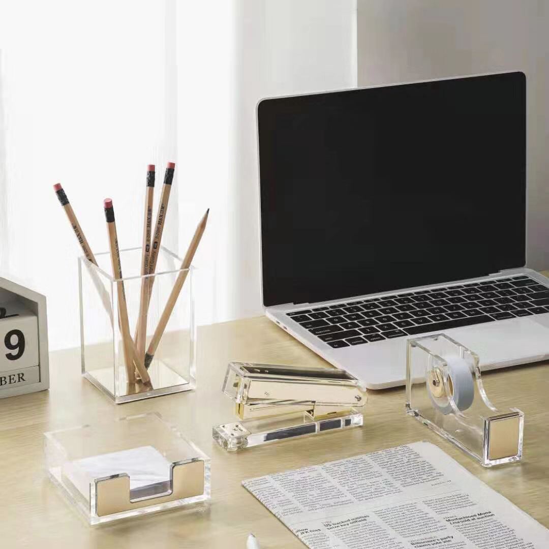 Factory Direct Acrylic Stapler Office Supplies