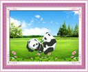 DIY diamond stitch I drew an upgrade reunion genuine diamonds painted home decor mural decoration