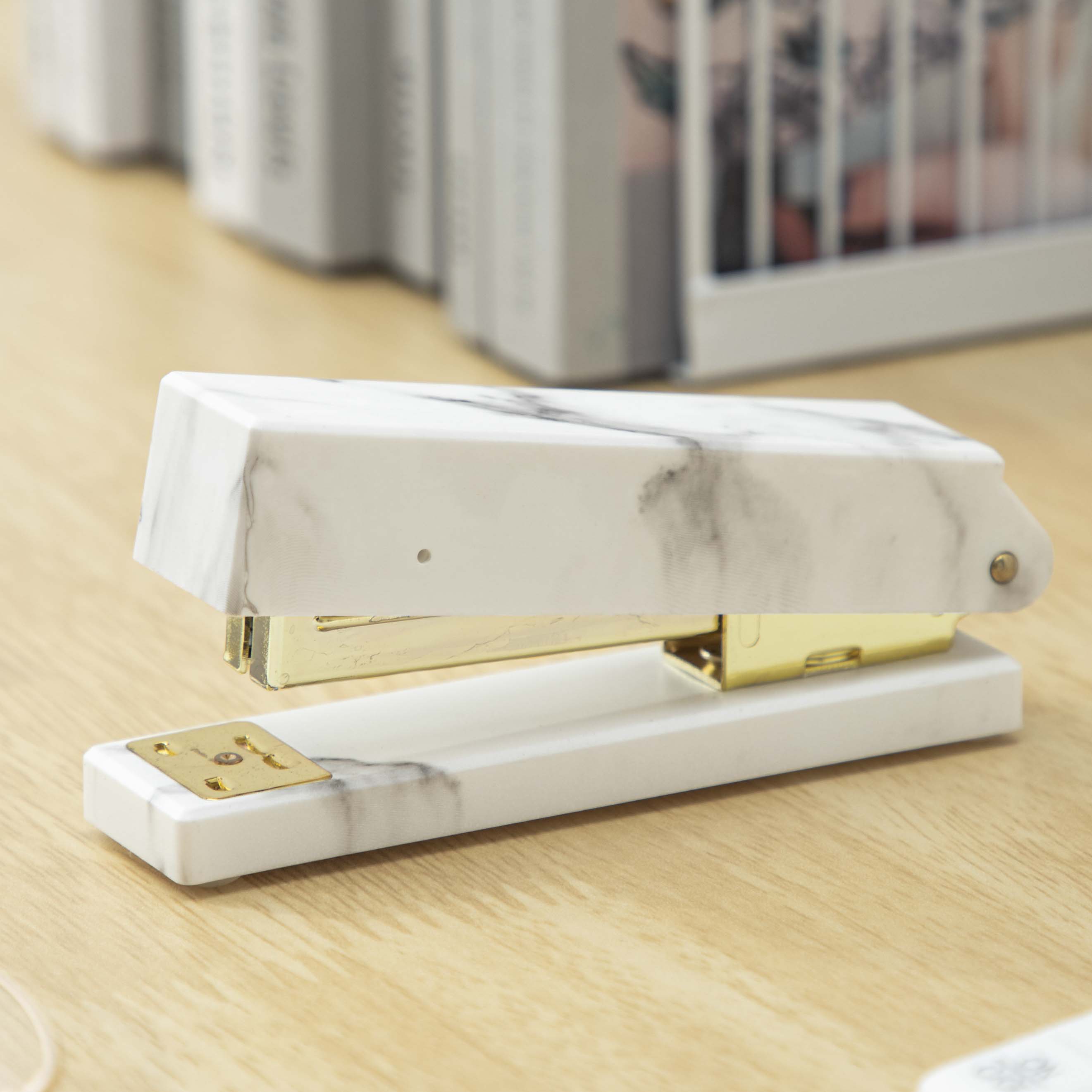 Marble Pattern Acrylic Office Supplies Stapler Marble Pattern Acrylic Office Supplies Stapler