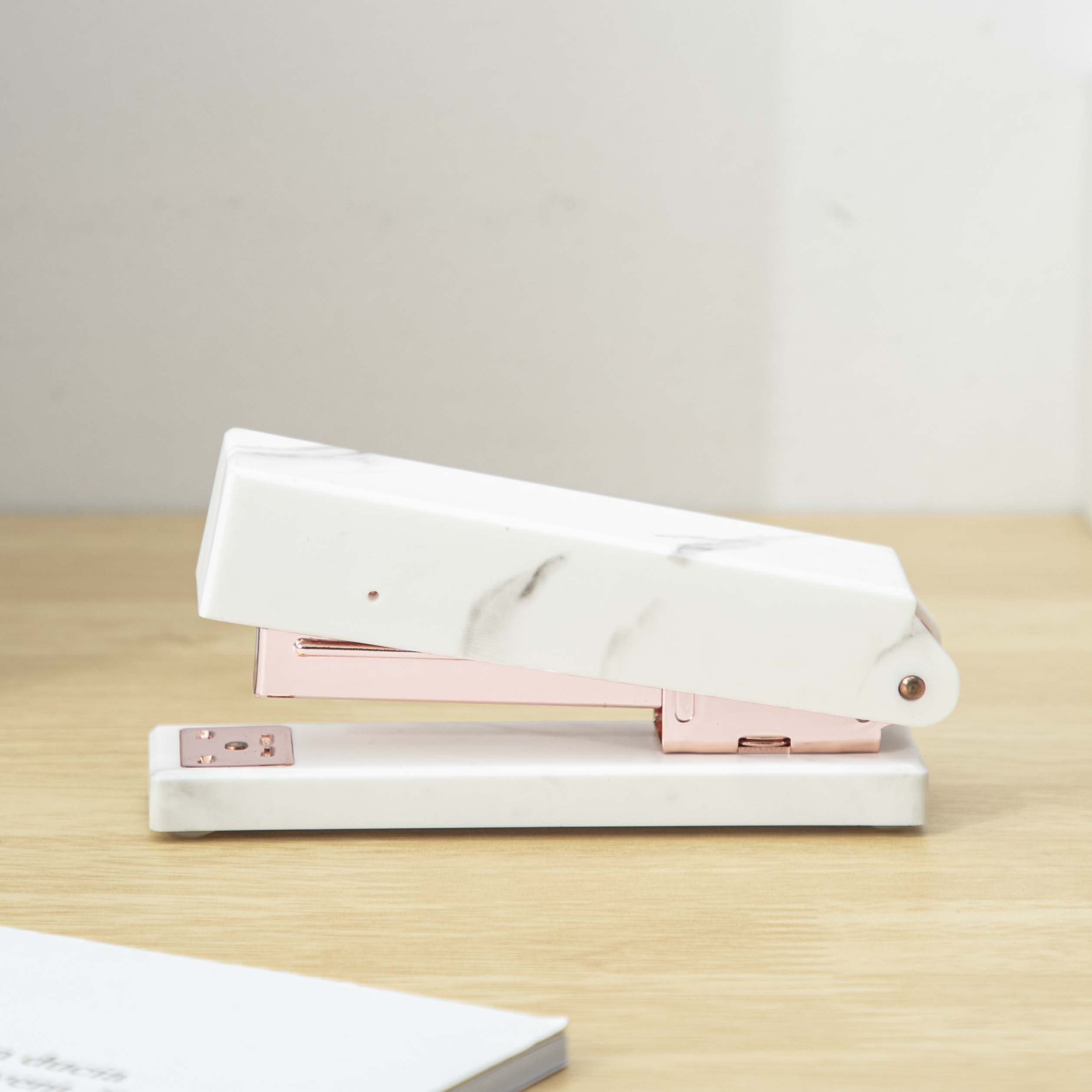 Marble Pattern Acrylic Office Supplies Stapler