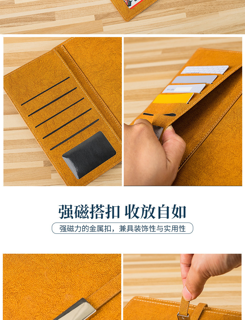 High-end business A5 notebook card case pen gift companies advertising gift set custom LOGO High-end business A5 notebook card case pen gift companies advertising gift set custom LOGO