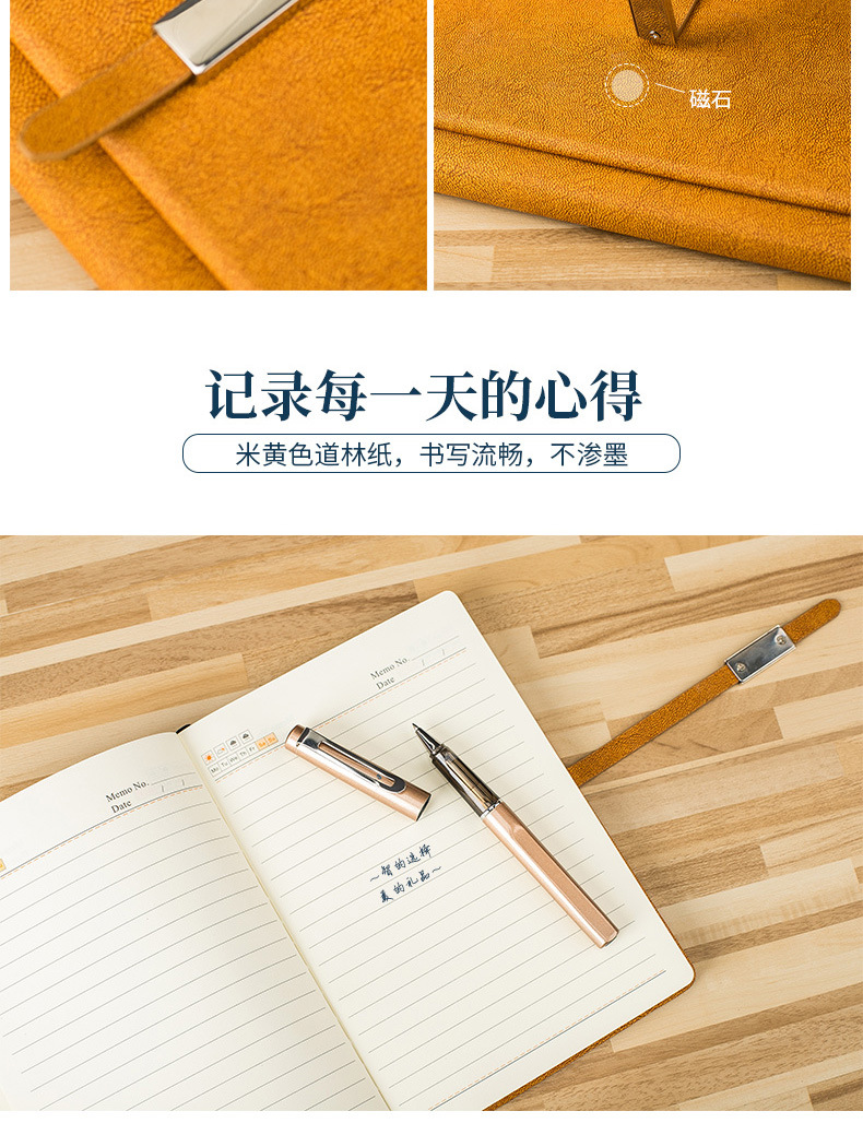 High-end business A5 notebook card case pen gift companies advertising gift set custom LOGO High-end business A5 notebook card case pen gift companies advertising gift set custom LOGO