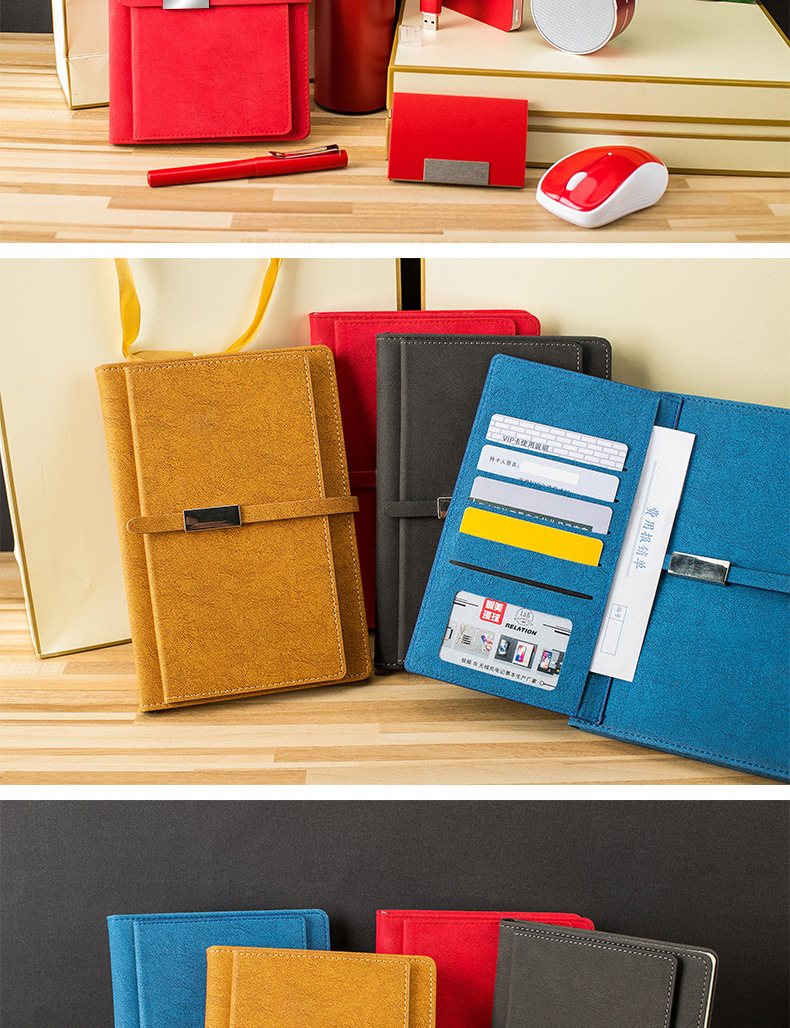 High-end business A5 notebook card case pen gift companies advertising gift set custom LOGO High-end business A5 notebook card case pen gift companies advertising gift set custom LOGO