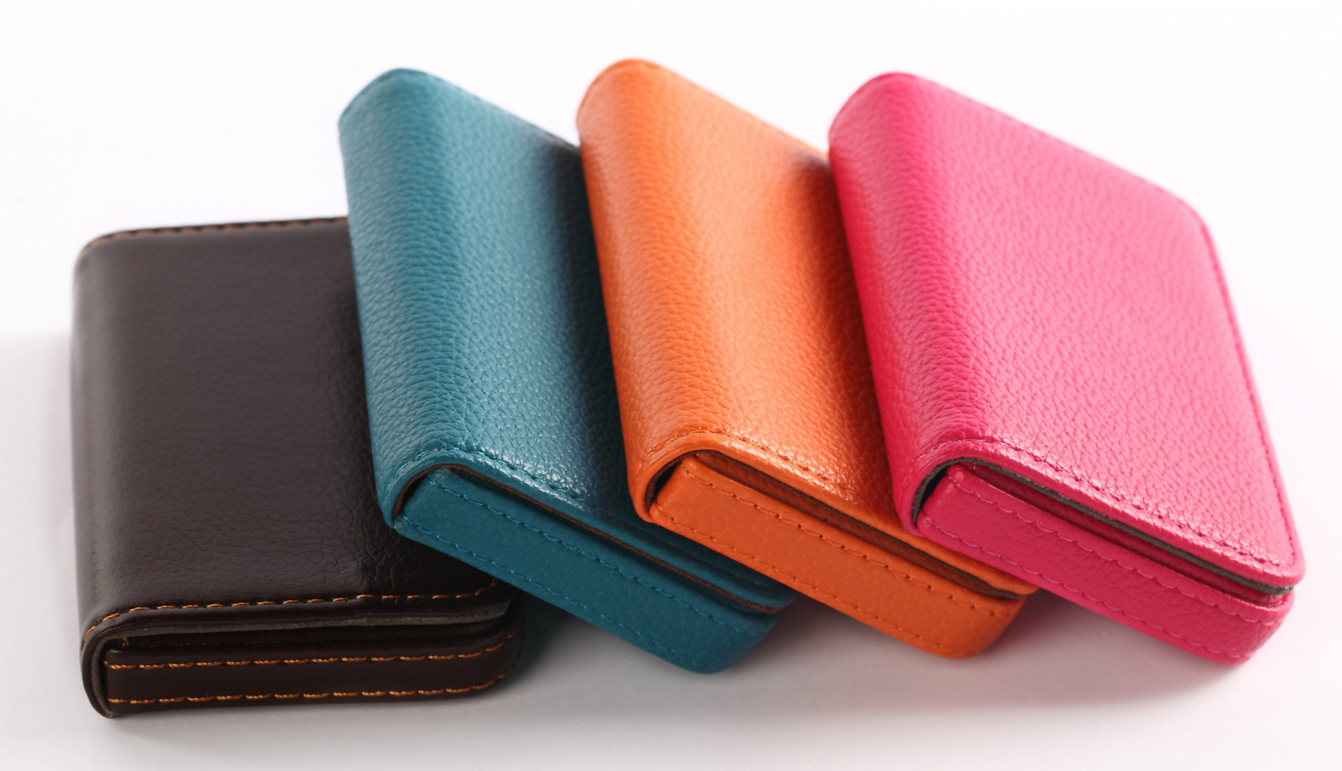 In Stock Wholesale Card Case Creative Gift Business Card Case Card Box Full Cover Pu Card Case Business Card Case Magnetic Business Card Holder