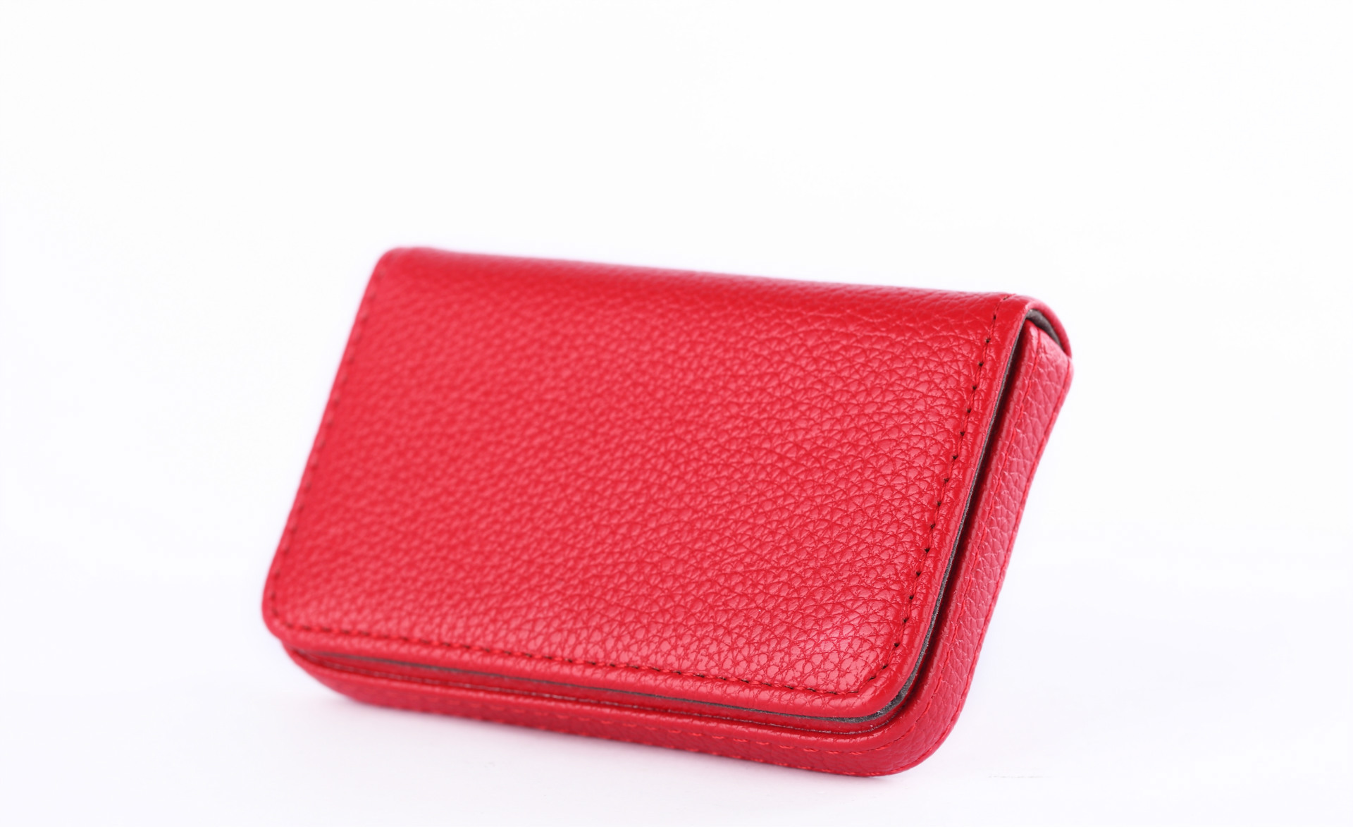 In Stock Wholesale Card Case Creative Gift Business Card Case Card Box Full Cover Pu Card Case Business Card Case Magnetic Business Card Holder