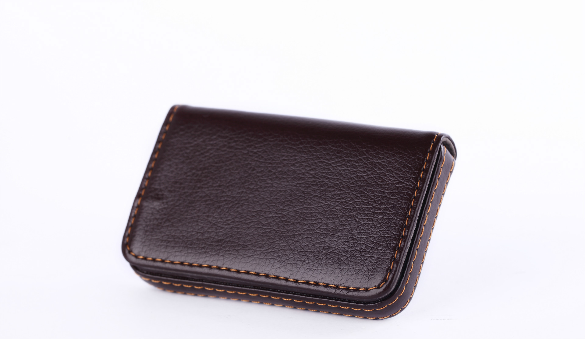 In Stock Wholesale Card Case Creative Gift Business Card Case Card Box Full Cover Pu Card Case Business Card Case Magnetic Business Card Holder