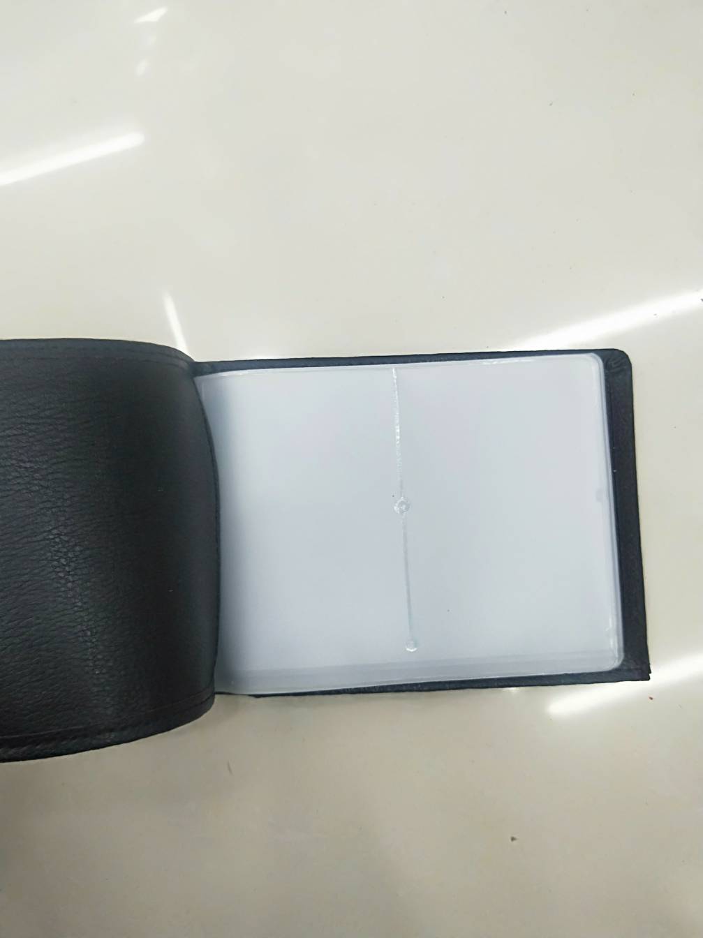 Wonder Wallet ultra thin leather Wallet card case new card case Wallet money