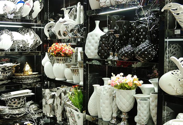 Gao Bo Decorated Home Hand-studded vases ceramic vases ceramic vase crafts decorations home decor furnishings