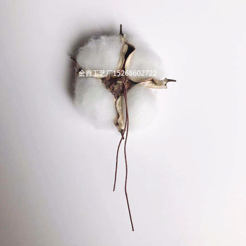 White Cotton Florist Supplies Wedding Car Decorative Wreaths Christmas Home Decor Diy Gifts Box Cheap Artificial Flowers