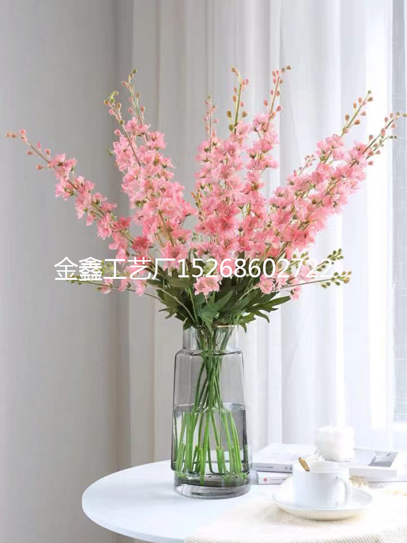 1 Bundle Artificial Plants Vases for Home Decor Christmas Wreath Decor Household Products Silk Delphinium Decorative Flo 1 Bundle Artificial Plants Vases for Home Decor Christmas Wreath Decor Household Products Silk Delphinium Decorative Flo