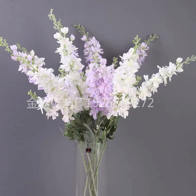 1 Bundle Artificial Plants Vases for Home Decor Christmas Wreath Decor Household Products Silk Delphinium Decorative Flo 1 Bundle Artificial Plants Vases for Home Decor Christmas Wreath Decor Household Products Silk Delphinium Decorative Flo
