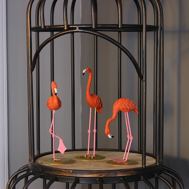 Ins flamingo girl heart presents a creative home decor