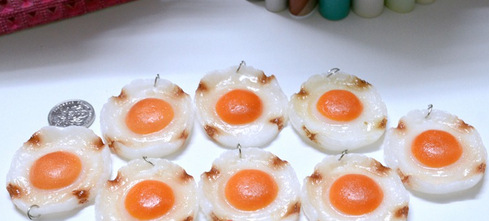 Simulated food fried eggs sunny-side up egg home decor food props models child educational toys Simulated food fried eggs sunny-side up egg home decor food props models child educational toys