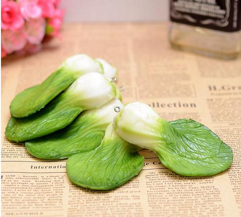 Simulation model of vegetables food Tang Chinese cabbage vegetables home decor education appliances House toys