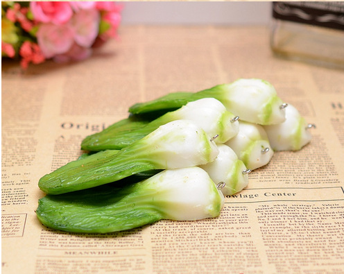 Simulation model of vegetables food Tang Chinese cabbage vegetables home decor education appliances House toys