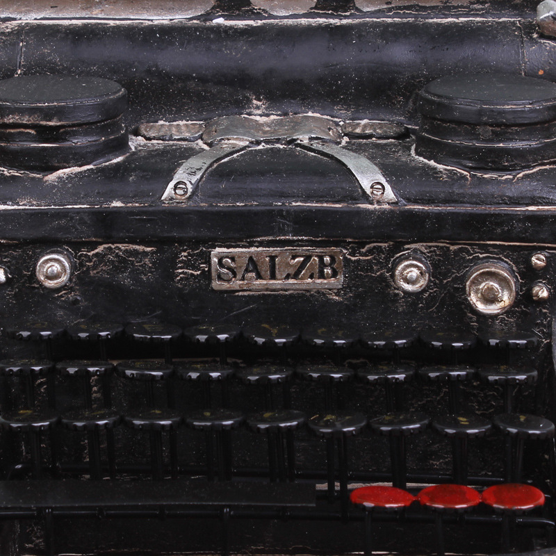 ZAKKA grocery home decor craft furnishings used to make dirty craft typewriters photography props