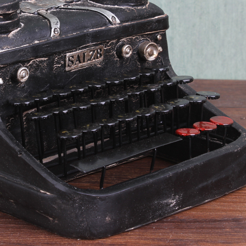 ZAKKA grocery home decor craft furnishings used to make dirty craft typewriters photography props