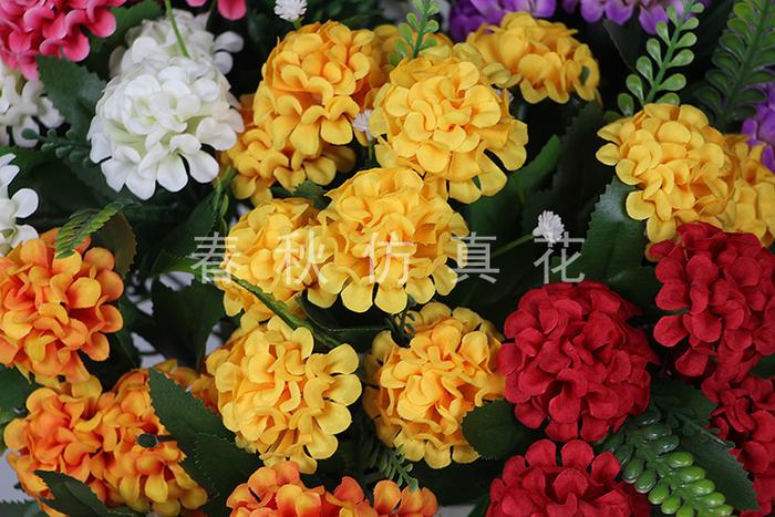 Artificial flower fork 14 heads of seven beads home decor artificial flower of Chrysanthemum Chrysanthemum corsage