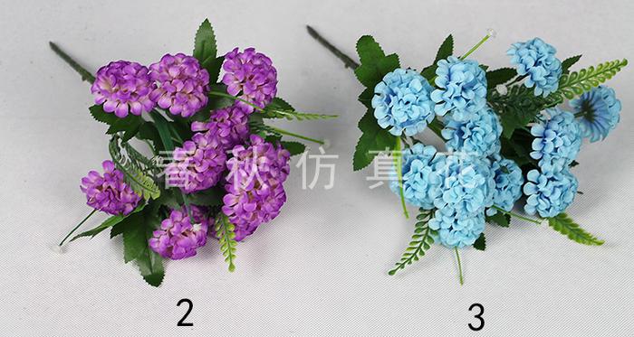 Artificial flower fork 14 heads of seven beads home decor artificial flower of Chrysanthemum Chrysanthemum corsage
