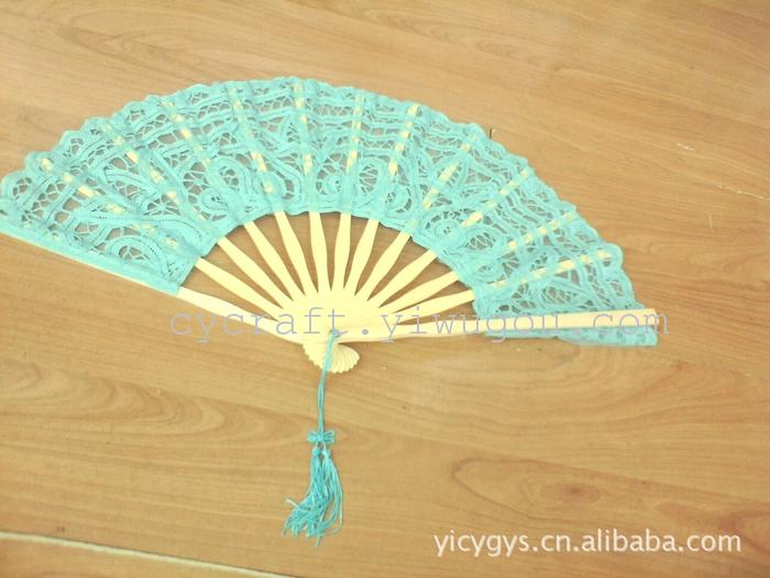 Handmade lace craft fan, home decor photography props Handmade lace craft fan, home decor photography props