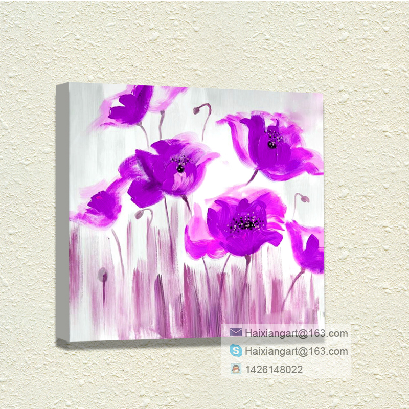 Flower Oil Painting mine for a variety of home decor wholesaleHJ-62AB100x100cm