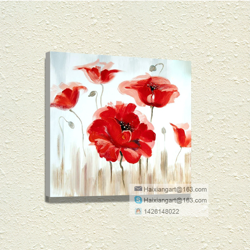 Flower Oil Painting mine for a variety of home decor wholesaleHJ-62AB100x100cm