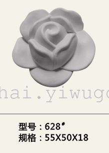 Plastic flower plate, carved panels, wood crafts, furniture fittings corsage Dongyang woodcarving craft
