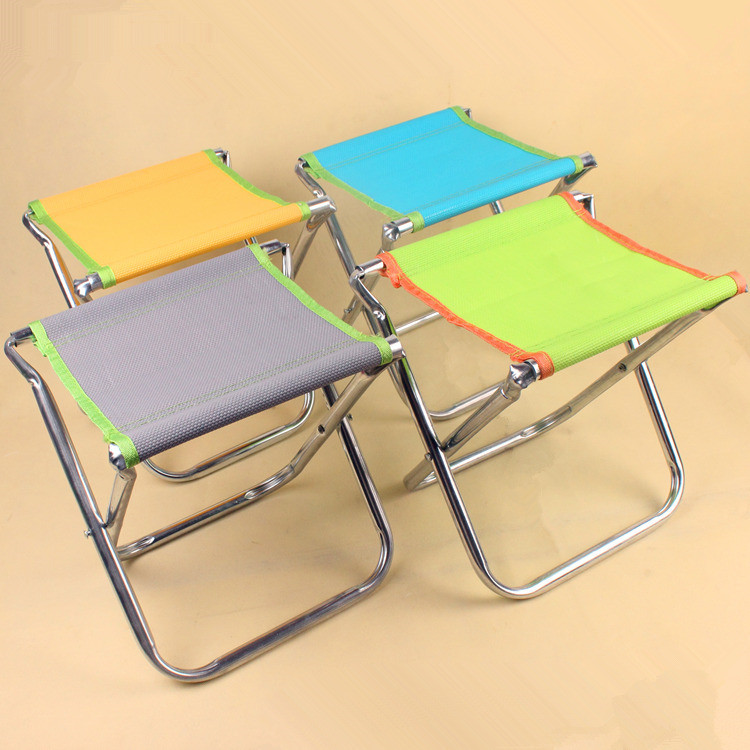 Portable Folding Stool Padded Chair Maza Adult Outdoor Train Small Bench Shoes Changing Stool Large and Small