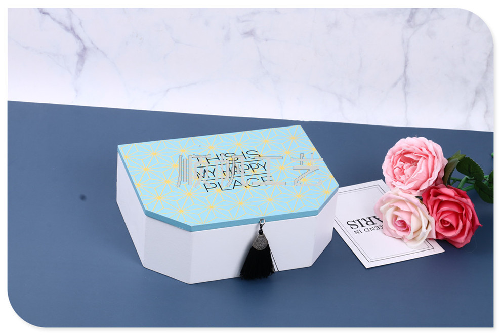 Retro Desktop Solid Wood Storage Box Decoration Office Sundries Storage Box Table Decoration Crafts