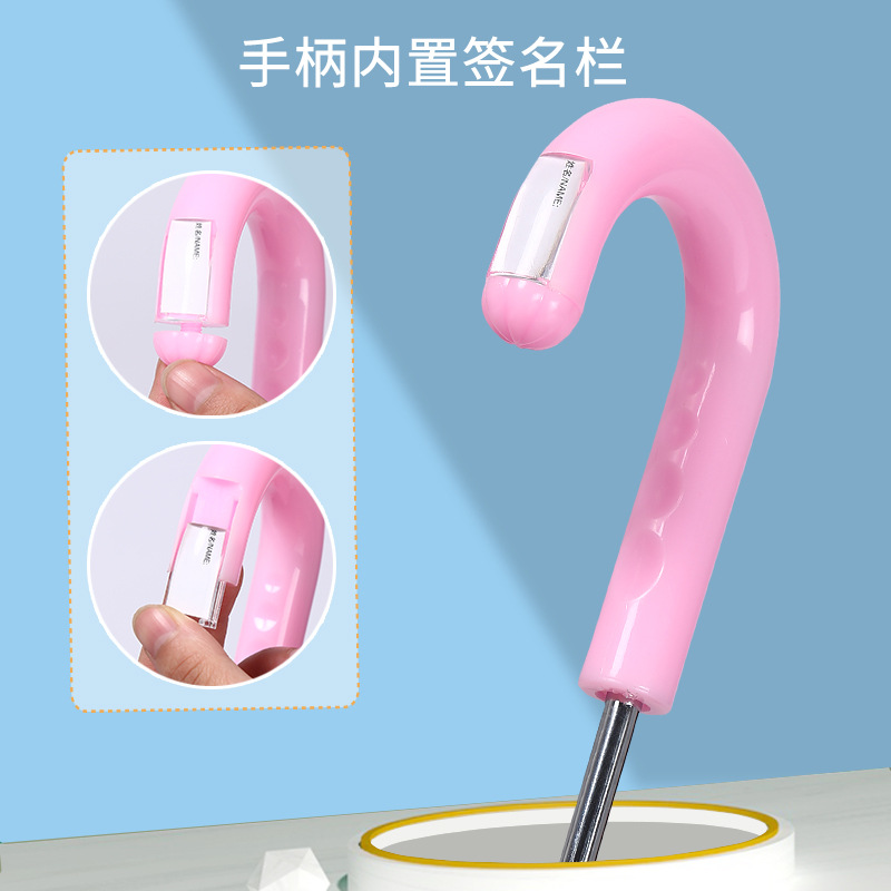 Creative New Children&#039;s Umbrella round Corner Children&#039;s Umbrella Children&#039;s Cartoon Umbrella Luminous Anti-Puncture Cartoon Umbrella