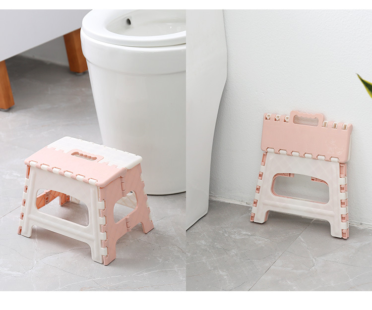 Bag hair band thickened plastic stool camping folding stool portable handstool small stool portable stool