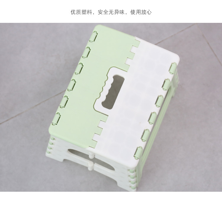 Bag hair band thickened plastic stool camping folding stool portable handstool small stool portable stool