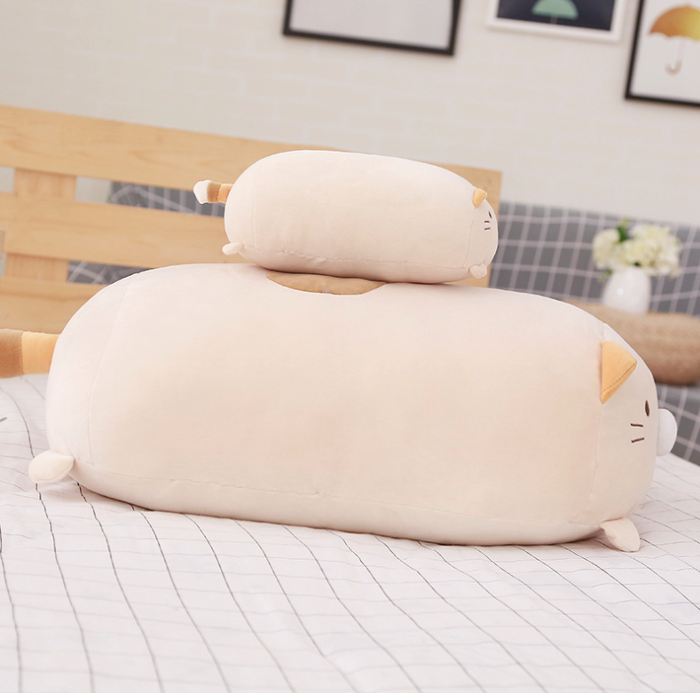 Korean corner biology pillow doll super soft cute lazy man plush toy down cotton doll