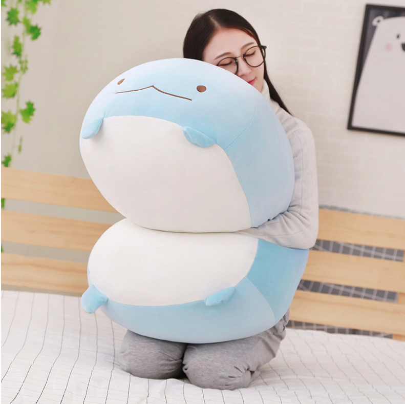 Korean corner biology pillow doll super soft cute lazy man plush toy down cotton doll