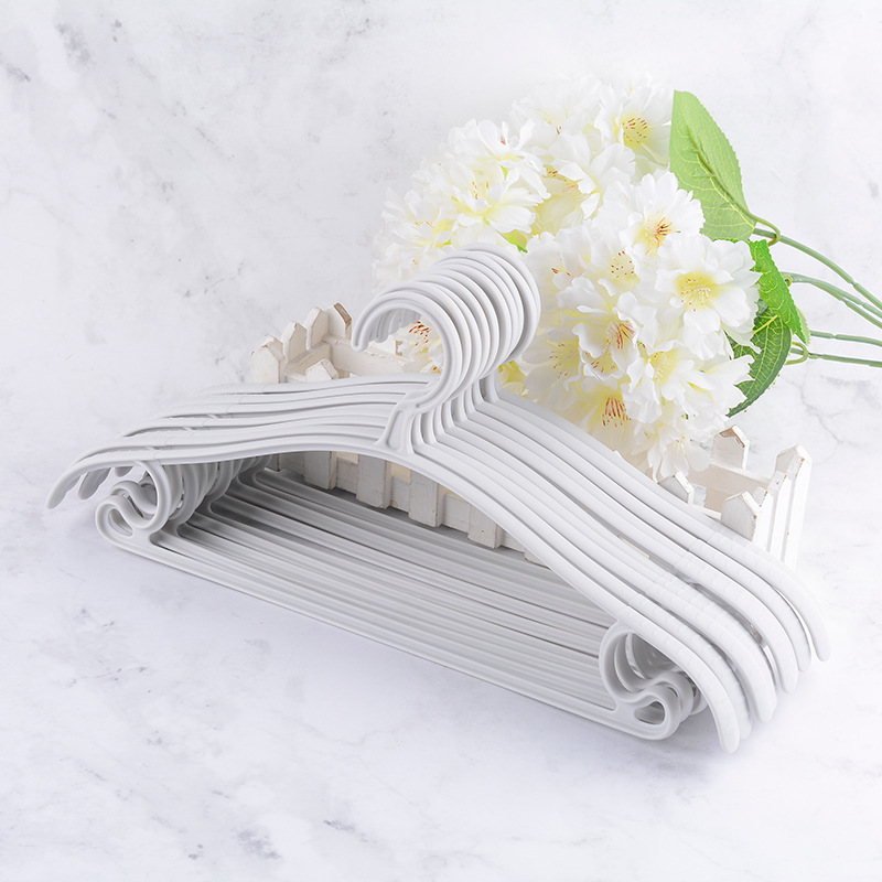 Wet and Dry Plastic Hanger Non-Slip Shoulder Corner Air Clothes Chapelet Student Dormitory Seamless Bag Household Clothes Rack