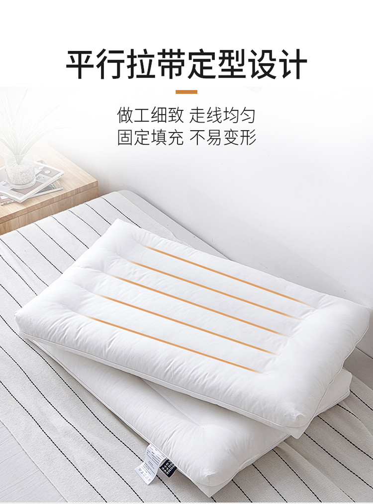 New Pillow Cotton Rounded Corner Antibacterial Low Loft Pillow Insert Hot Selling Product Factory Direct Sales New Pillow Cotton Rounded Corner Antibacterial Low Loft Pillow Insert Hot Selling Product Factory Direct Sales